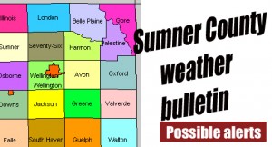 Sumner County Weather bulletin possible alert