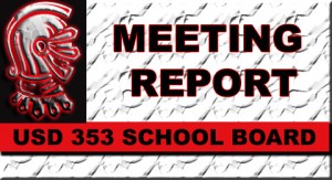 USD school board meeting report