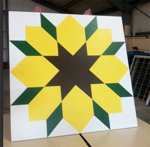 Barn Quilt inside