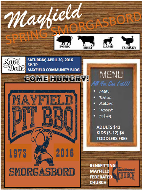 Mayfield Smorgasboard