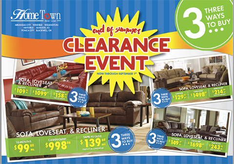 Hometown Clearance Event 8-19-16