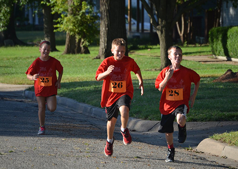 Washington Elementary Jog-a-thon brought out students love of running.