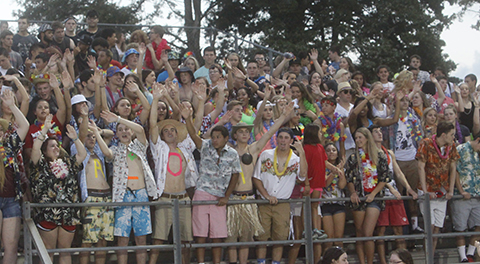 It was Hawaiian night at Wellington's Sellers Park.