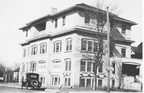 A third story was added.