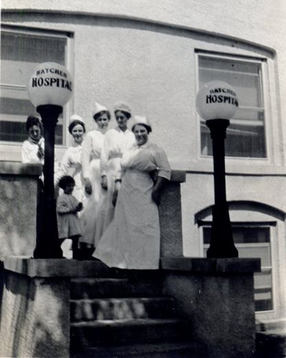 The Hatcher Hospital nurses.